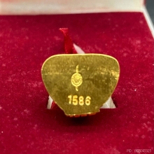 พระทองคำ.หลวงพ่อโสธรรุ่นสร้างอาคารสำนักงานตำรวจแห่งชาติ2543