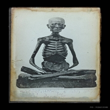 รูปถ่ายบูชาหลวงปู่เดินหน อิเกสาโร จุดธูปบูชา ๕ ดอก