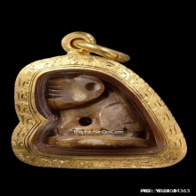 เขี้ยวเสือหลวงพ่อปาน วัดบางเหี้ย ศิลป์วัดกลาง ยุคต้น