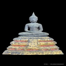 พระประธานยิ้มรับฟ้า รุ่นอนุสรณ์100ปี พ.ศ.2515 วัดระฆัง 5นิ้ว