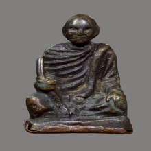 รูปหล่อหลวงพ่อเชิดวัดลาดบัวขาวรุ่นแรก  