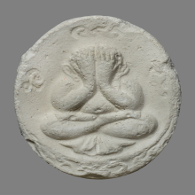 พระผงพิมพ์ปิดตา หลวงปู่ดู่ วัดสะแก อยุธยา ขนาดกำลังดี