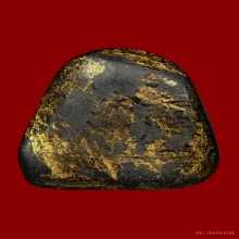  พระปิดตา ลพ.เชย วัดบางกระสอบ เนื้อผงคลุกรัก พิมพ์แขนกลม 