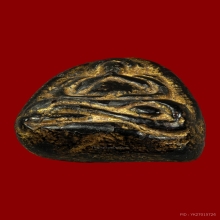  พระปิดตา ลพ.เชย วัดบางกระสอบ เนื้อผงคลุกรัก พิมพ์แขนกลม 