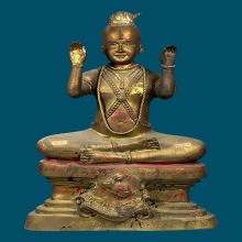 กุมารทองฐานกระต่าย ลป.แย้ม9นิ้ว