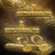 ตะกรุดทองคำ(ดอกใหญ่) วัดทรายขาว