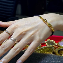 กำไรข้อมือ ตะกรุดทองคำแท้ หลวงพ่อคูณ ปี2537 