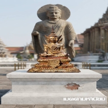 พระพุทธรูป สมัยรัตนโกสินทร์ ทรงเครื่องต้นมหาจักรพรรดิ เดิม
