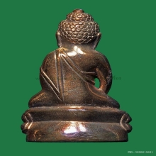 พระกริ่งใหญ่จีนเนื้อนวะกลับดำ วัดเล่งเน่งยี่ ปั2542 สวยมาก