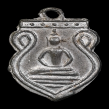 เหรียญพระพุทธหลวงพ่อโต วัดวิหารทอง ปี 2460