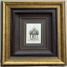 รูปถ่ายมณฑป หลวงพ่อพรหม วัดช่องแค ขนาดบูชา 