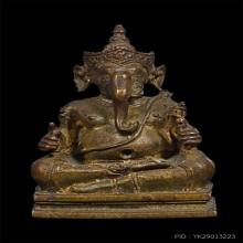 รูปหล่อพระพิฆเนศองค์ประธานโบสถ์พราหมณ์ 