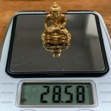 พระทองคำ พระกริ่งคุ้มเกล้า (ศิรากาศ)