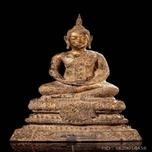 พระพุทธรูป สมัยรัตนโกสินทร์แบบจีวรดอก ปางสมาธิ สวยเดิม