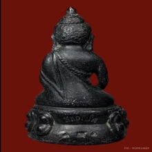 พระกริ่งสิทธัตโถ 2517 รุ่นไตรมาส สวยมาก บรรจุเกศา ลป. แหวน 