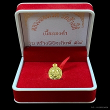 พระทองคำ เหรียญเม็ดแตงหลวงปู่ทวด รุ่นสร้างพิพิธภัณฑ์