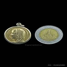 เหรียญพระแม่มารีย์ รีดทอง K