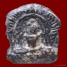 พระซุ้มนครโกษา กรุทับชุมพล รุ่นแรก เนื้อชินตะกั่วสนิมแดง