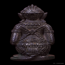 หนุมานหลวงปู่ทิม วัดละหารไร่ เนื้อนวะ อุดผง เดิมๆ สภาพสวย 