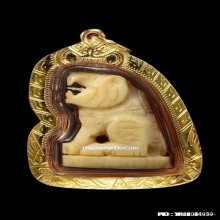 เสือหลวงพ่อเดิม วัดหนองโพ เนื้องาแกะ