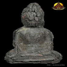 ยอดธงกู้ชาติ กรุวัดพลับ บางกะจะเนื้อชินเงินพิมพ์ใหญ่ปางสมาธิ