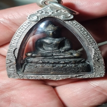 พระกริ่งอรหัง ลพ.โอภาสี พิมพ์ ฐานสูงหน้านาง พ.ศ.2498