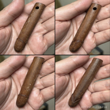 >>>..,ปลัดขิกหลวงพ่อตี๋ วัดหูช้าง ไม้ละมุดสีดา สวยแชมป์!!!