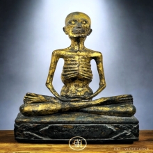 รูปหล่อบูชาหลวงปู่เดินหน หน้าตัก ๗ นิ้ว หมายเลข ๙๑