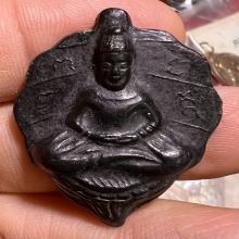 ลพ.ลี อโศการาม ดินจุ่มรักหลังยันต์ ส.๑ขอบทอง