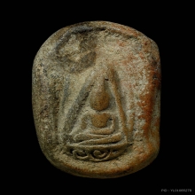 พระกรุวัดจุฬามณี พิมพ์หน้าฤาษีบัวม้วน หลังนางนิยมสุด