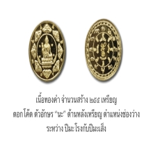 องค์จตุคามรามเทพ…เหรียญหลักชัย พิมพ์เล็ก พ.ศ. 2549