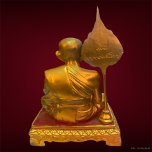 พระบูชาหลวงพ่อรุ่งขนาด5นิ้วปิดทองปี2459 สวยเดิม