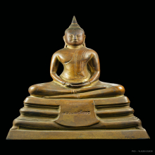 พระบูชาหลวงพ่อโสธร วัดโสธรวราราม  ปี 2514 ขนาด 5 นิ้ว