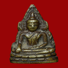 พระพุทธชินราช อินโดจีน สังฆาฏิ ยาว  มีโค๊ต วัดสุทัศน์ ปี2485