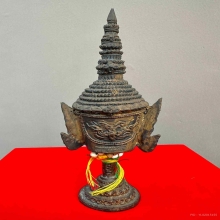 เศียรพระลักษณ์หน้าทอง  ขนาดตั้งบูชา หลวงปู่กาหลง เขี้ยวแก้ว