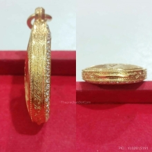 ตลับทอง90 เพชรแท้ เหรียญรูปไข่ 22.47 กรัม