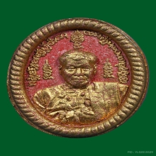 พระผงแดงไหว้ครู พิมพ์ไข่นิยม พ่อป่อง น่วมมานา ปี 2564