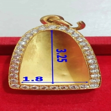 ตลับทอง90 เพชรแท้ หลวงปู่ทวด หนัก 20.73 กรัม