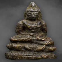 พระชัยวัฒน์ เจ้าคุณผล วัดหนัง รุ่นแรก ก้นอุด