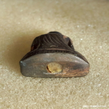 รูปหล่อปั้มรุ่นแรก หลวงพ่อเกษม เขมโก ปี 35 รุ่นมงคลเกษม๘๑