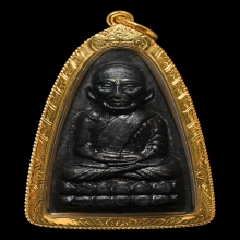 หลวงพ่อทวดหลังหนังสือใหญ่  พิมพ์หน้ายักษ์ เนื้อโลหะ พ.ศ.2508