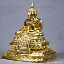 หลวงพ่อมงคลบพิตร ยุค 2480กว่า ปิดทองใหม่