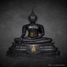 พระพุทธรูป ภ.ป.ร. วัดบวรนิเวศวิหาร ปี08 ขนาดหน้าตัก 9นิ้ว