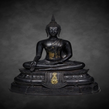 พระพุทธรูป ภ.ป.ร. วัดบวรนิเวศวิหาร ปี08 ขนาดหน้าตัก 9นิ้ว