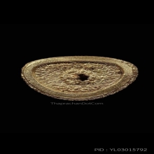 รูปหล่อ 6 รอบ หลวงพ่อเกษม เขมโก เนื้อทองคำ ปี 2526