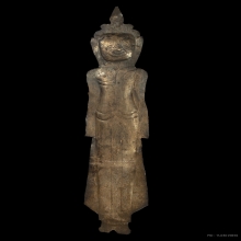 พระแผ่นดุนเงิน ศิลปะนครศรีธรรมราช เนื้อเงิน