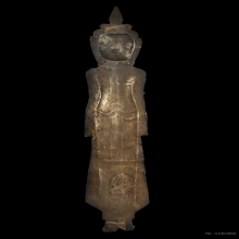 พระแผ่นดุนเงิน ศิลปะนครศรีธรรมราช เนื้อเงิน