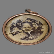 รูปซีเปียหลวงพ่อจี๊ด วัดลาดขวาง ฉะเชิงเทรา