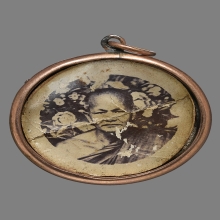 รูปซีเปียหลวงพ่อจี๊ด วัดลาดขวาง ฉะเชิงเทรา