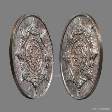 เหรียญปิดตาพังพระกาฬ รุ่น 1 ปี 2532 เนื้อนวะโลหะ ลายเสือ